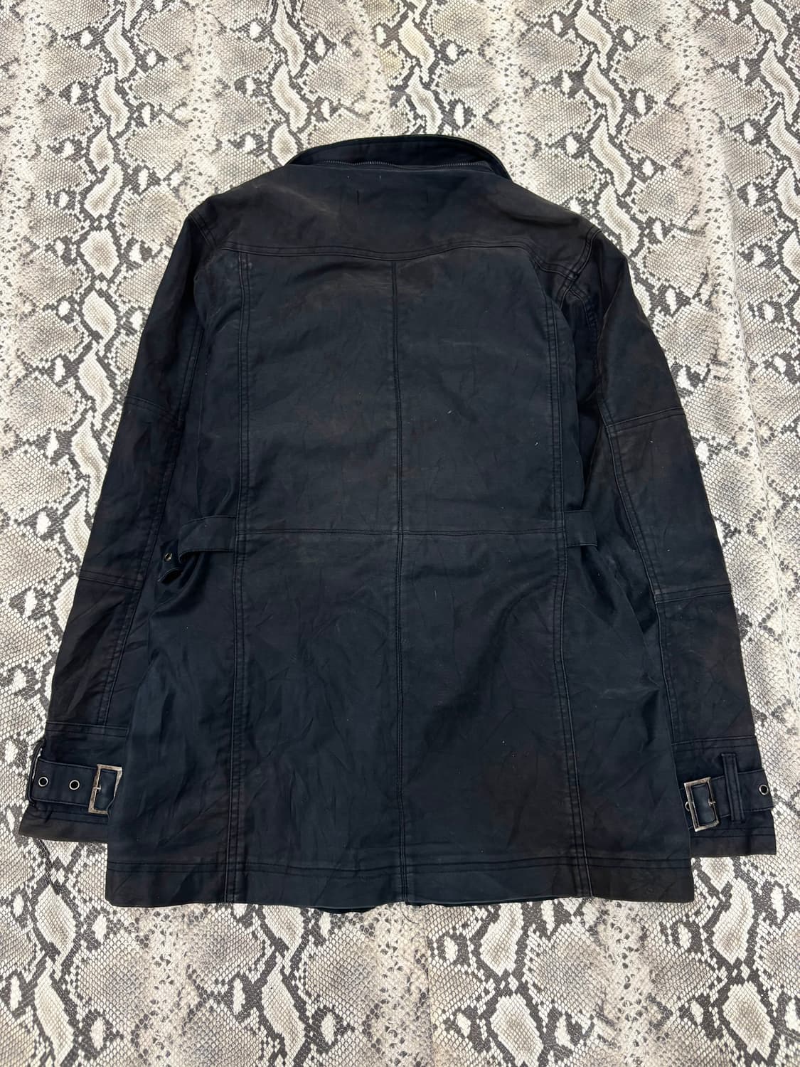 “Vintage” Side Buckle Black Multi Pocket 상품이미지10