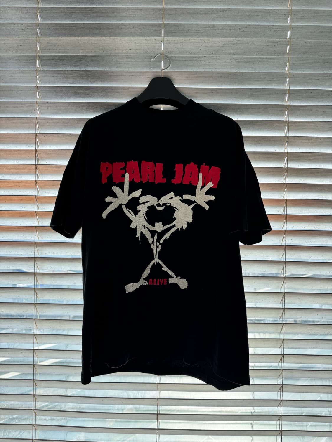 [XXL] 90s 펄잼 Alive Stick Man 밴드티 상품이미지1