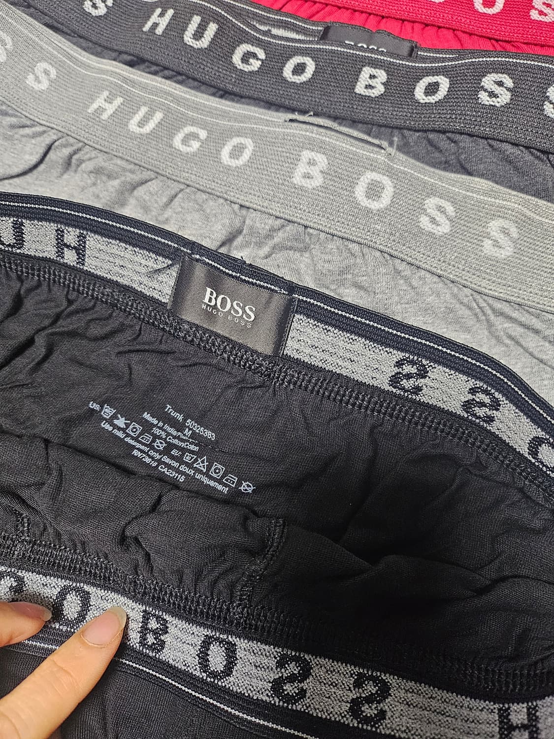 휴고보스 남성팬티 100 상품이미지3