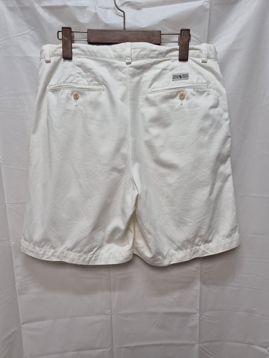 폴로 치노 하프팬츠 화이트 상품이미지7