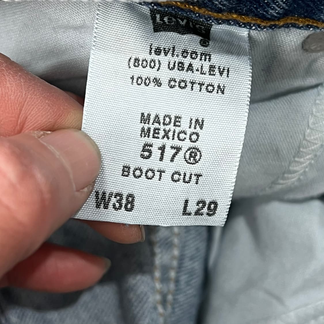 리바이스 517 데님팬츠 s09207 상품이미지7