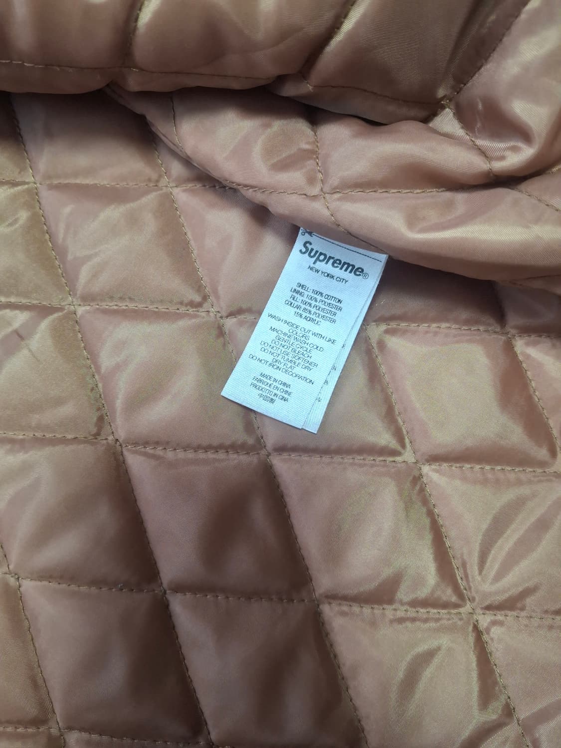 슈프림 포우 퍼 칼라 플란넬 셔츠 레드  상품이미지6