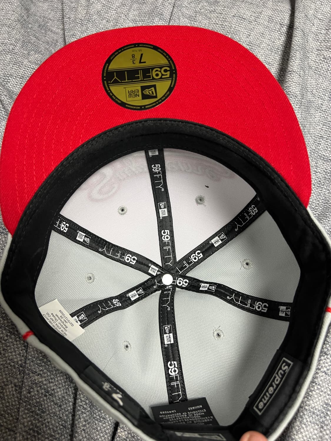 슈프림 뉴에라 스냅백 738 58.7cm 상품이미지2