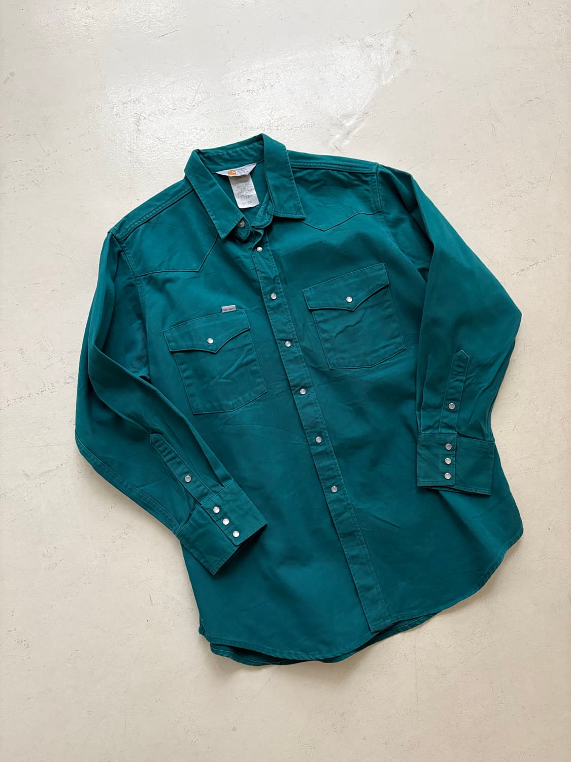 90's Carhartt Canvas cotton Western 상품이미지10