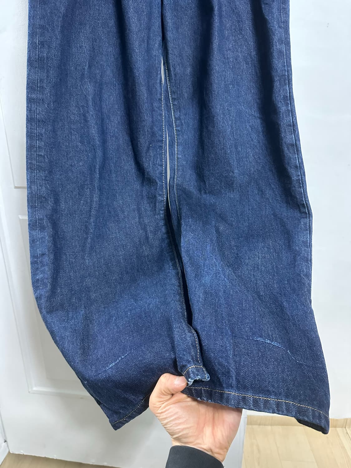 공백 원턱 셀비지 데님 팬츠 상품이미지3