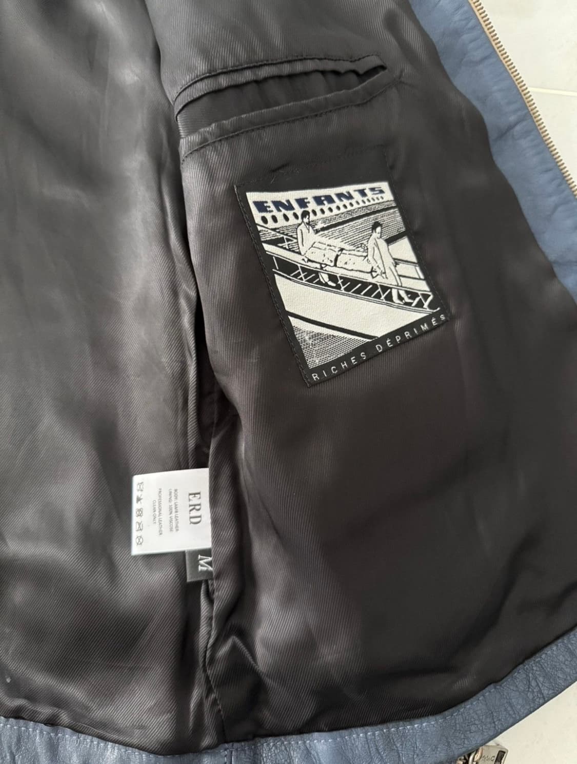 앙팡리쉬데프리메 Spanish Elegy moto jacket 팝니다. 상품이미지5