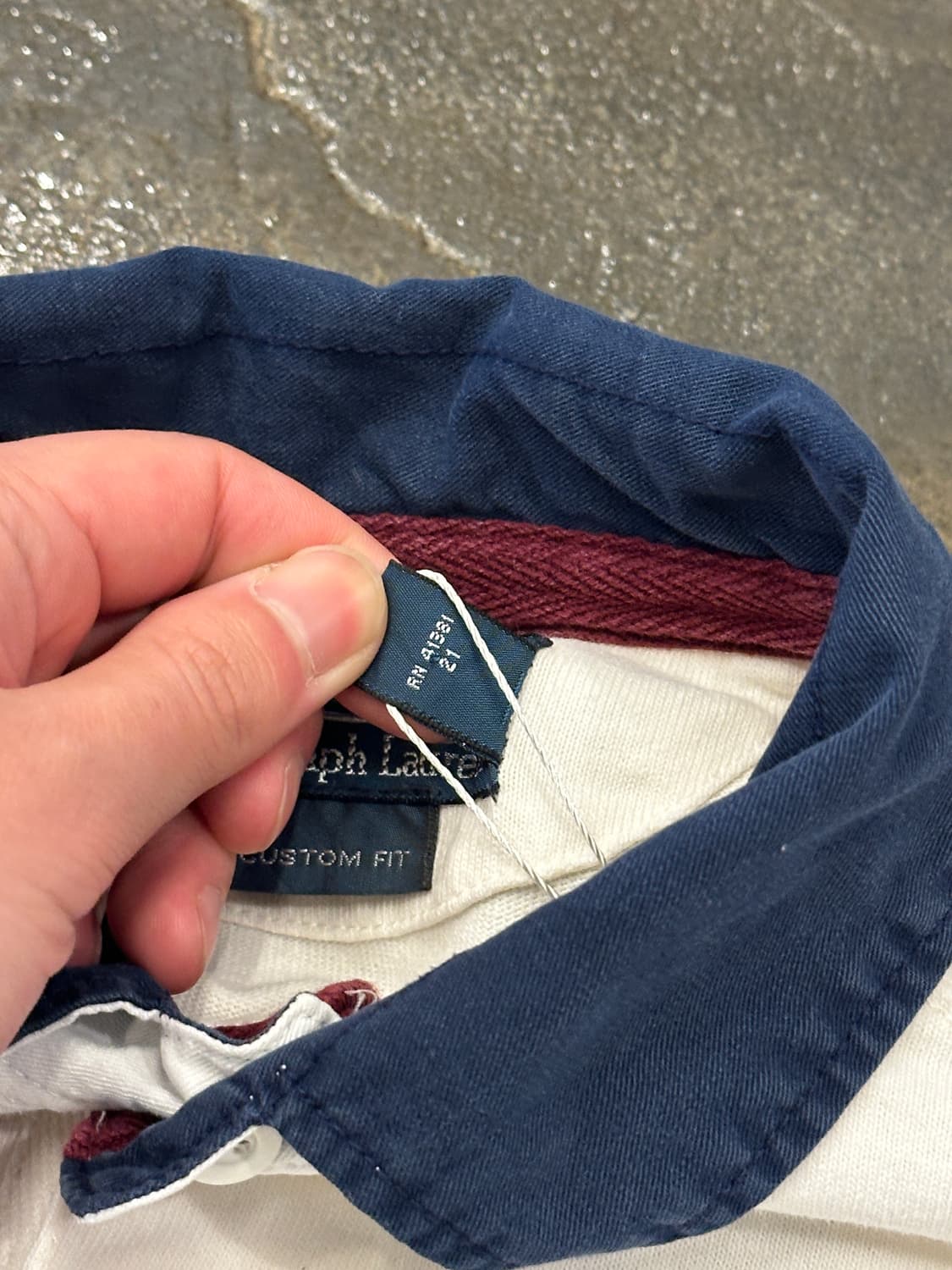 POLO 폴로 랄프로렌 빅포니 럭비티 L/S M 상품이미지5