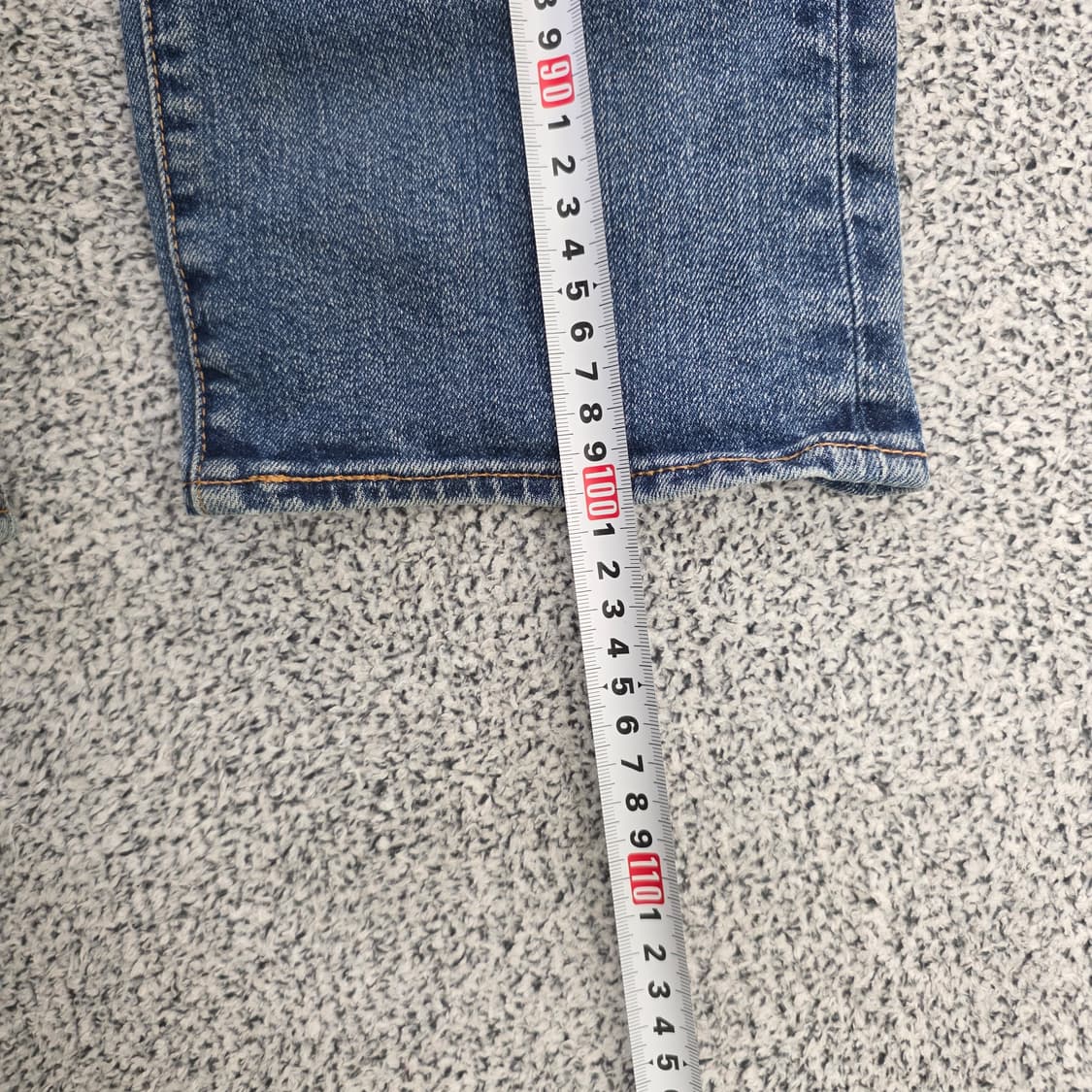 [W32 L32] 리바이스 남성 LOT 502  중청 워싱 데님 팬츠 0 상품이미지9