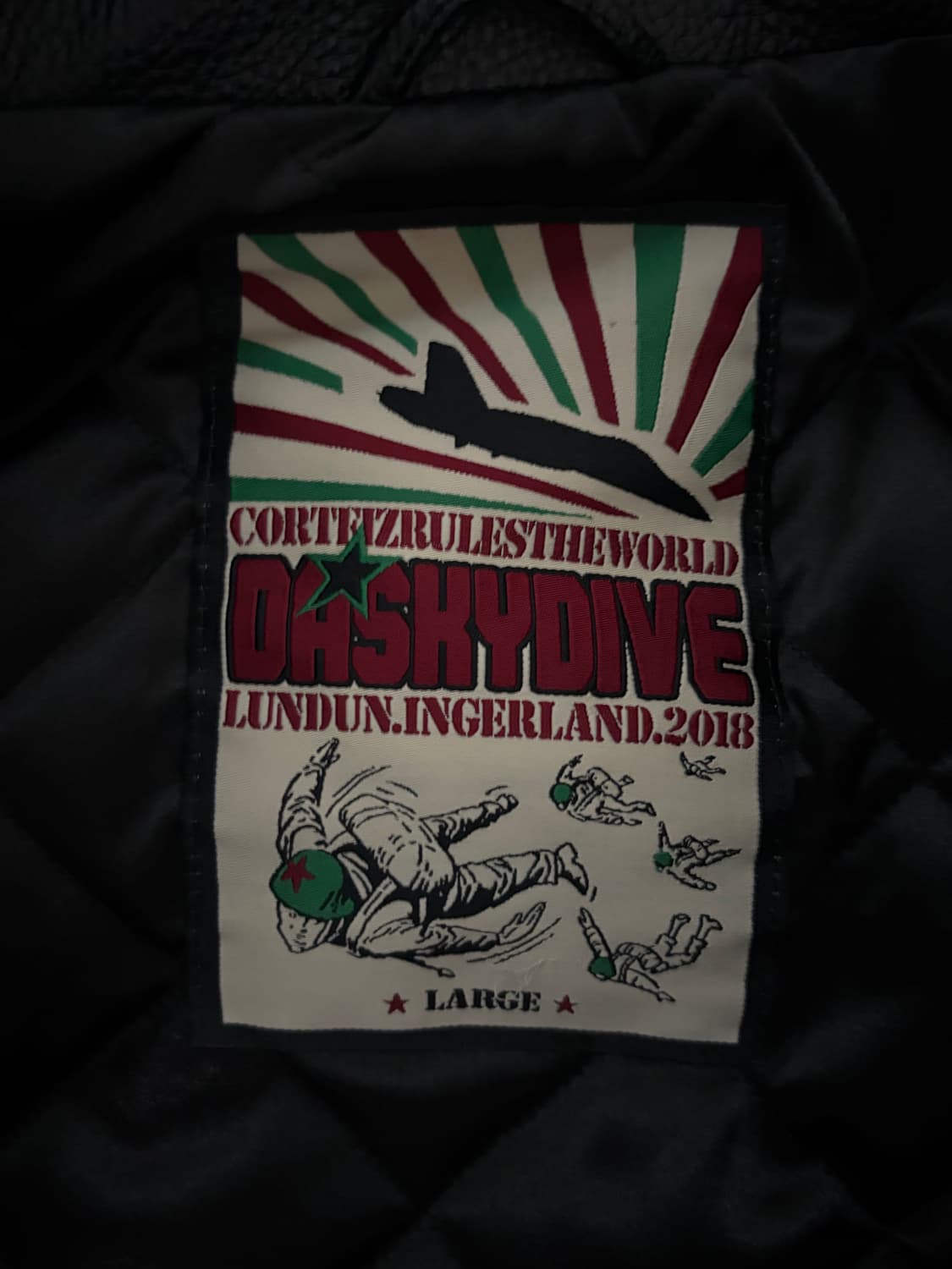 [L] 코르테이즈 다 스카이다이브 자켓 블랙 상품이미지7