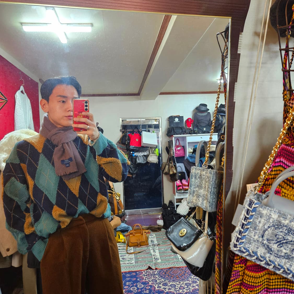 고비(GOBI) in 몽골리안 캐시미어 100% 머플러  상품이미지3