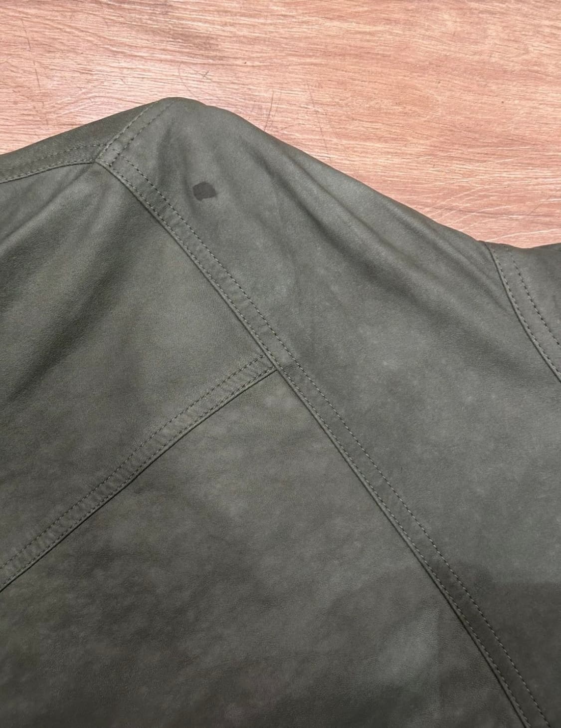 16SS 릭 오웬스 몰리노 레더 자켓 46 사이즈 상품이미지6