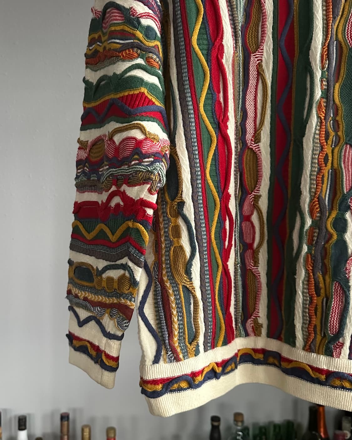 [S]samas 3D 멀티컬러 케이블 니트 스웨터 상품이미지7