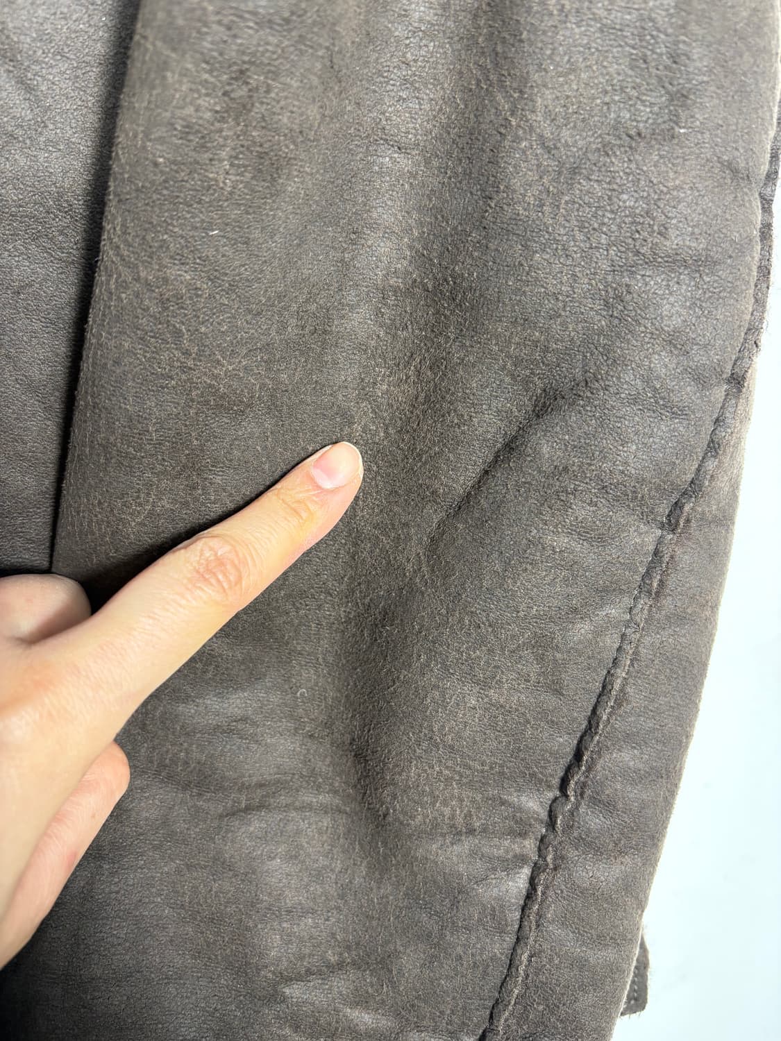 Armani exchange 무스탕 코트 상품이미지6