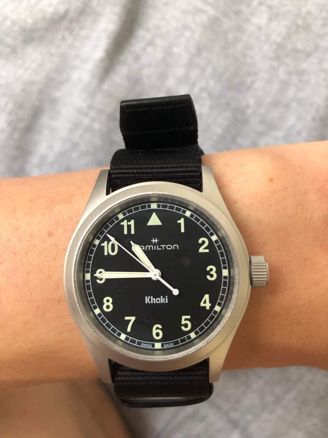 해밀턴 카키필드 쿼츠 38mm 상품이미지1