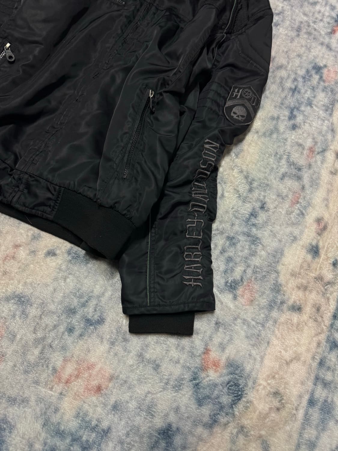 Harley davidson archive biker jacket 상품이미지7