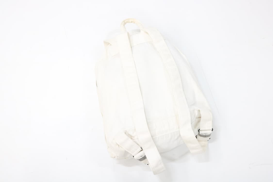 PORTER 포터 화이트 헤링본 코튼 캔버스 백팩 상품이미지7
