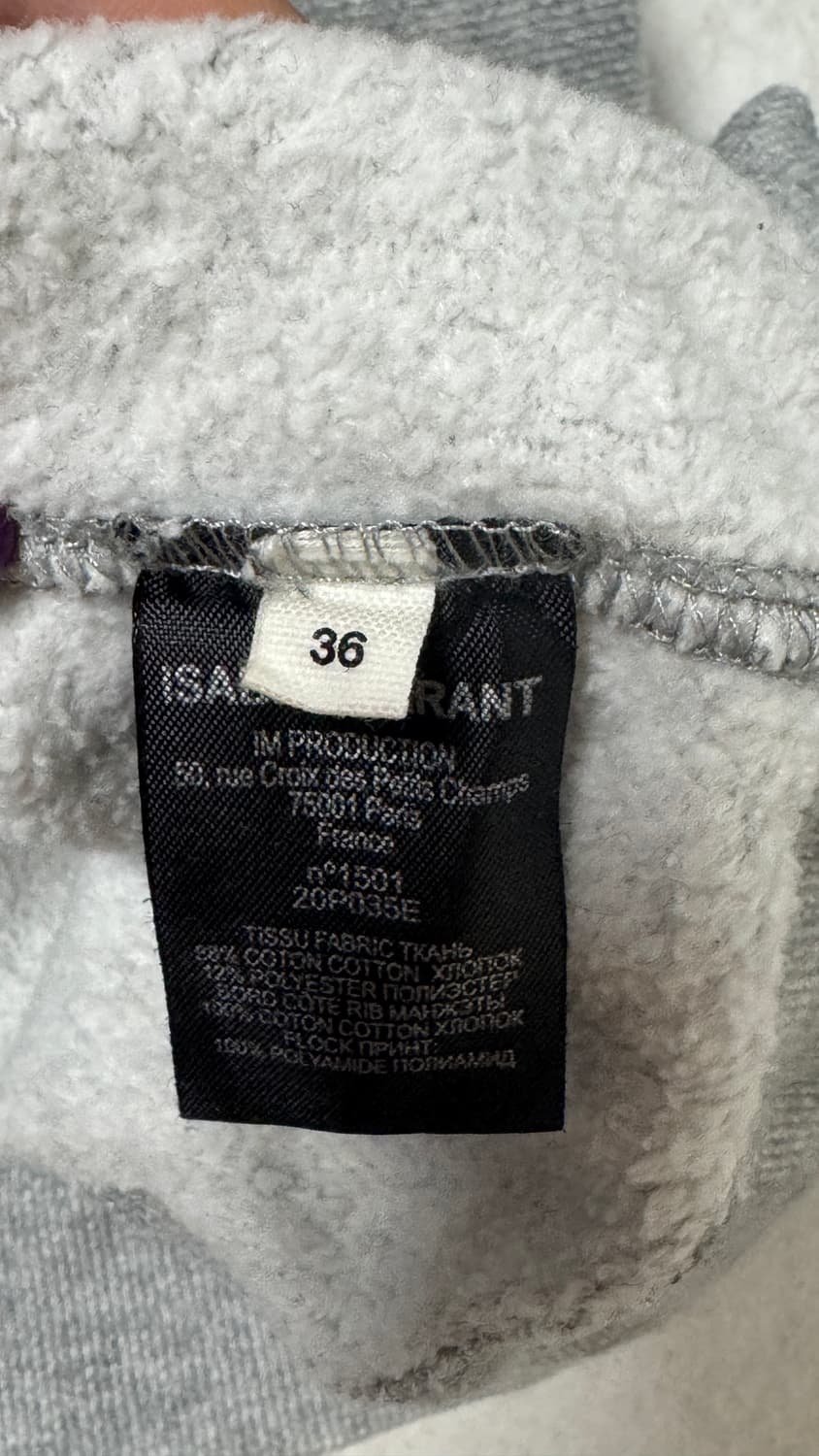 이자벨마랑 에뚜왈 여성 맨투맨 36 상품이미지4