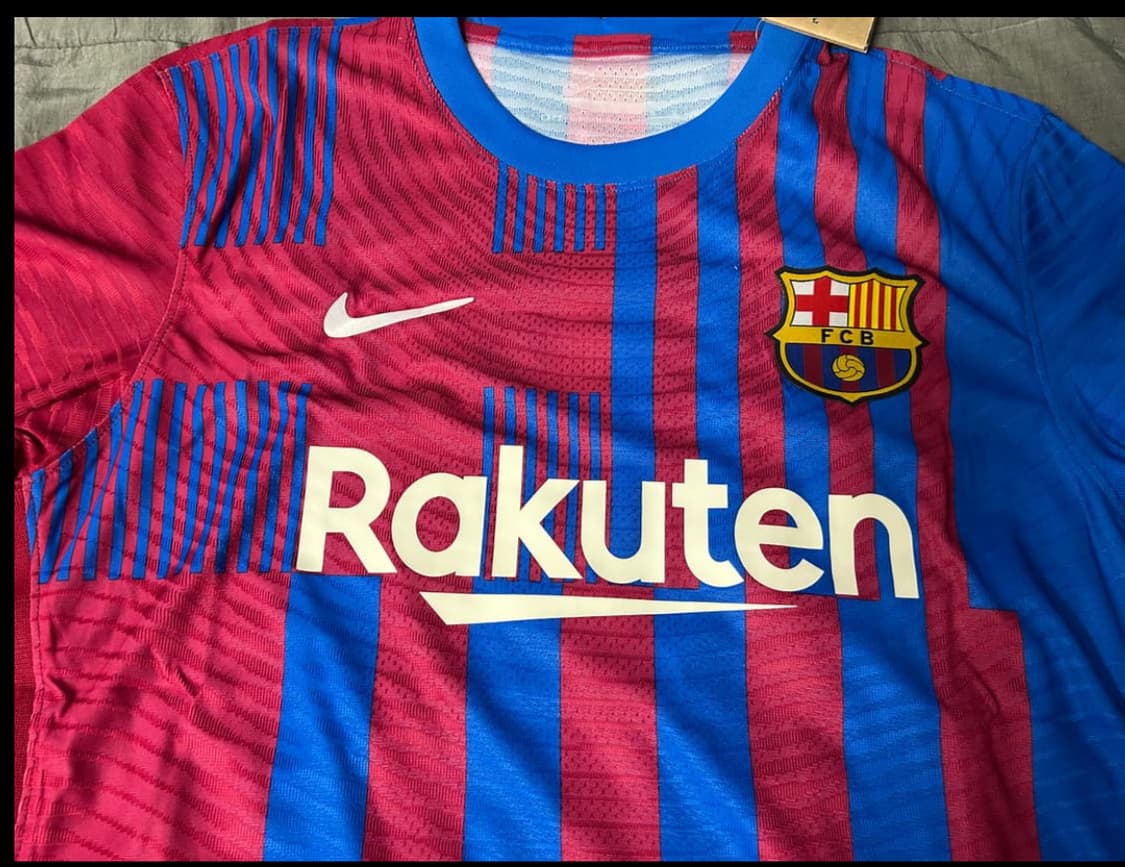 21/22 바르셀로나 홈 어센틱 유니폼 상품이미지2