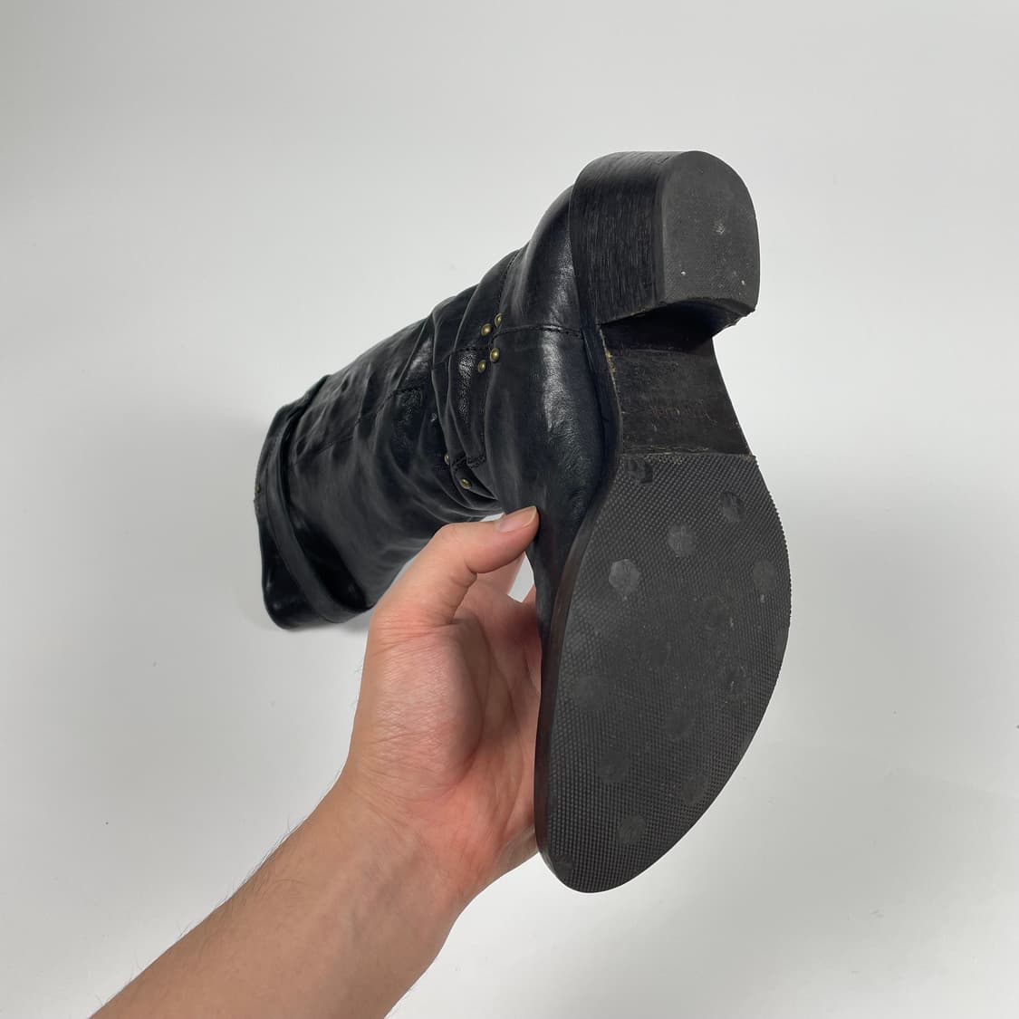 알프레도 바니스터 드레이프 롱부츠  상품이미지6