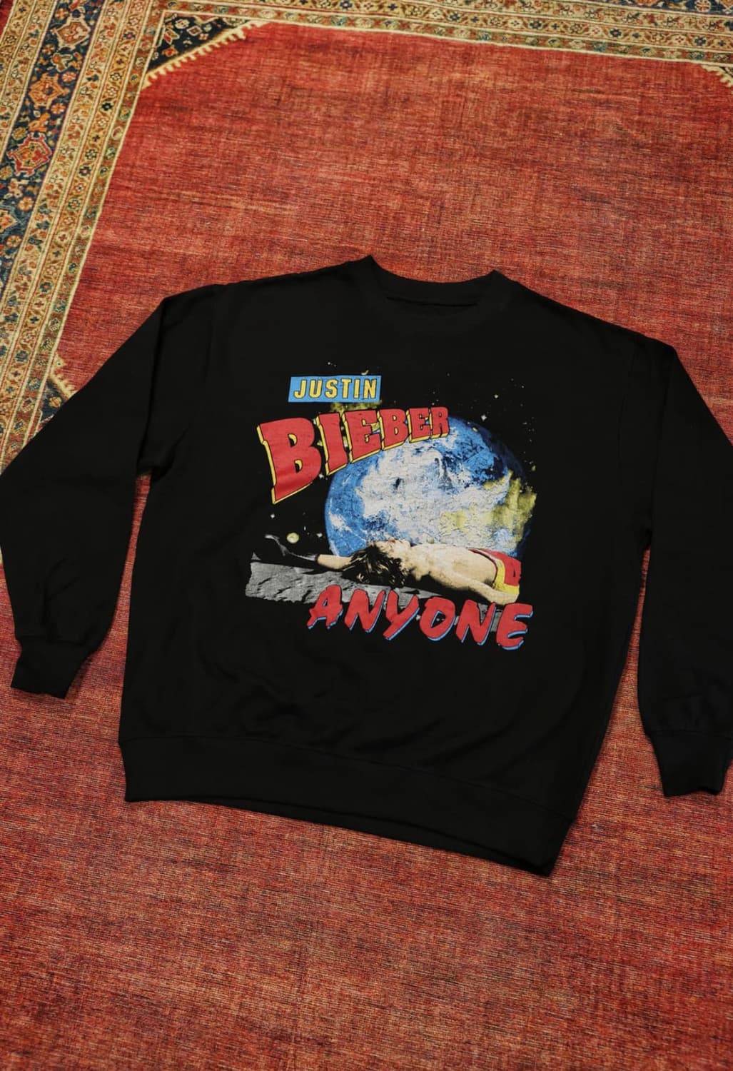 저스틴비버 anyone 스웻셔츠 상품이미지2