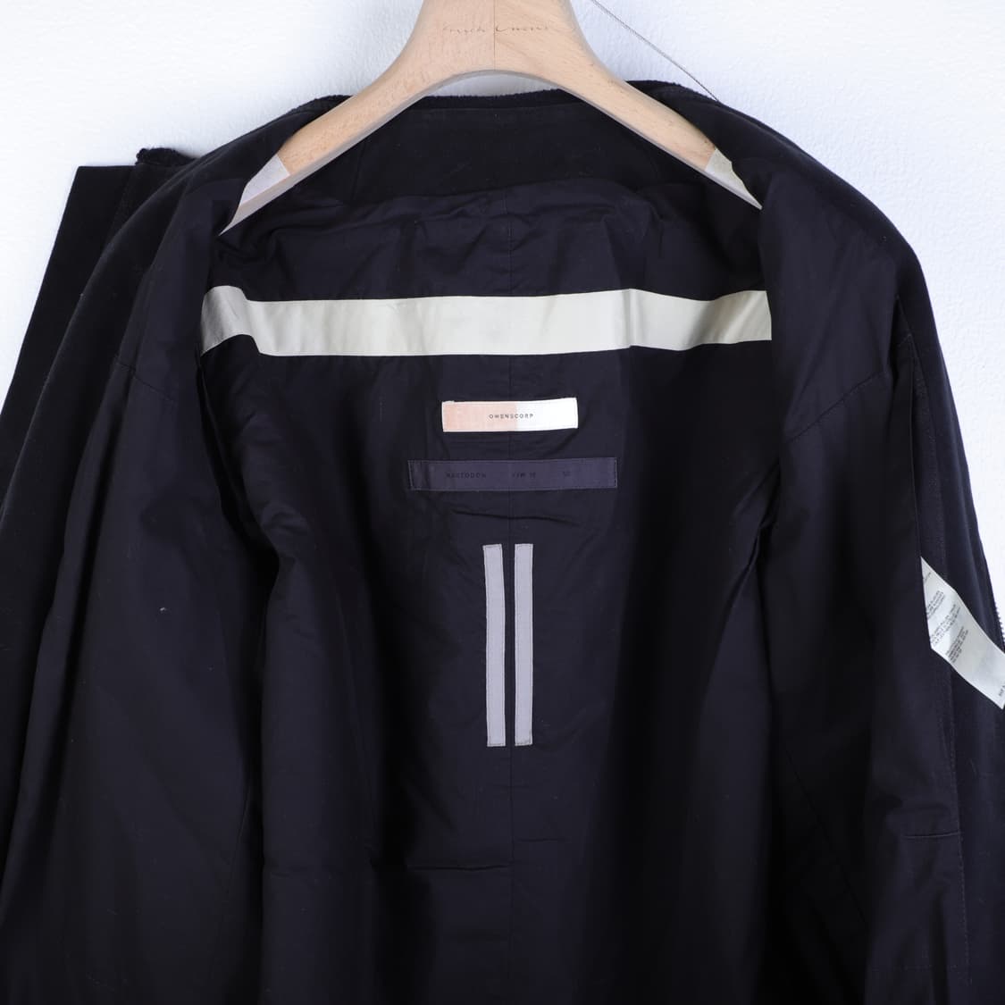 50 / Rick Owens 릭오웬스 런웨이 몰스킨 페니어 코트 상품이미지7