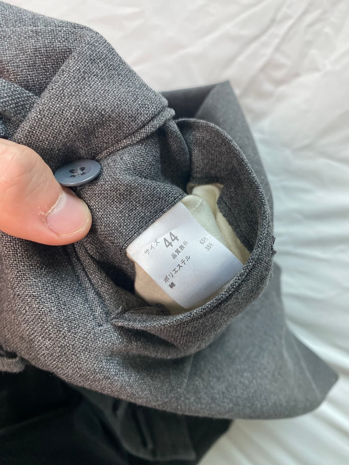 Neat seoul / neat tokyo 홉 색 슬랙스 그레이 상품이미지3