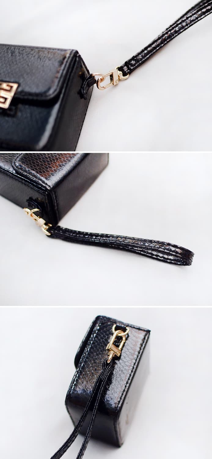 미사용) 지방시 (GIVENCHY) 미니 스퀘어 쿠션 파우치백 상품이미지8