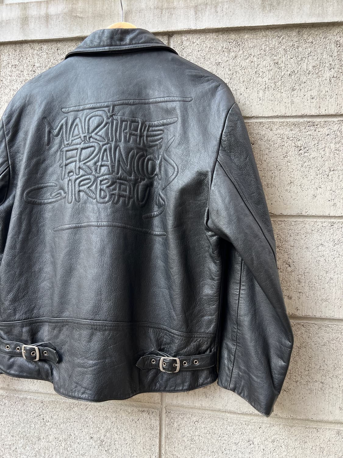 1990s MARITHE FRANCOIS GIRBAUD 마리떼 라이더자켓 상품이미지8