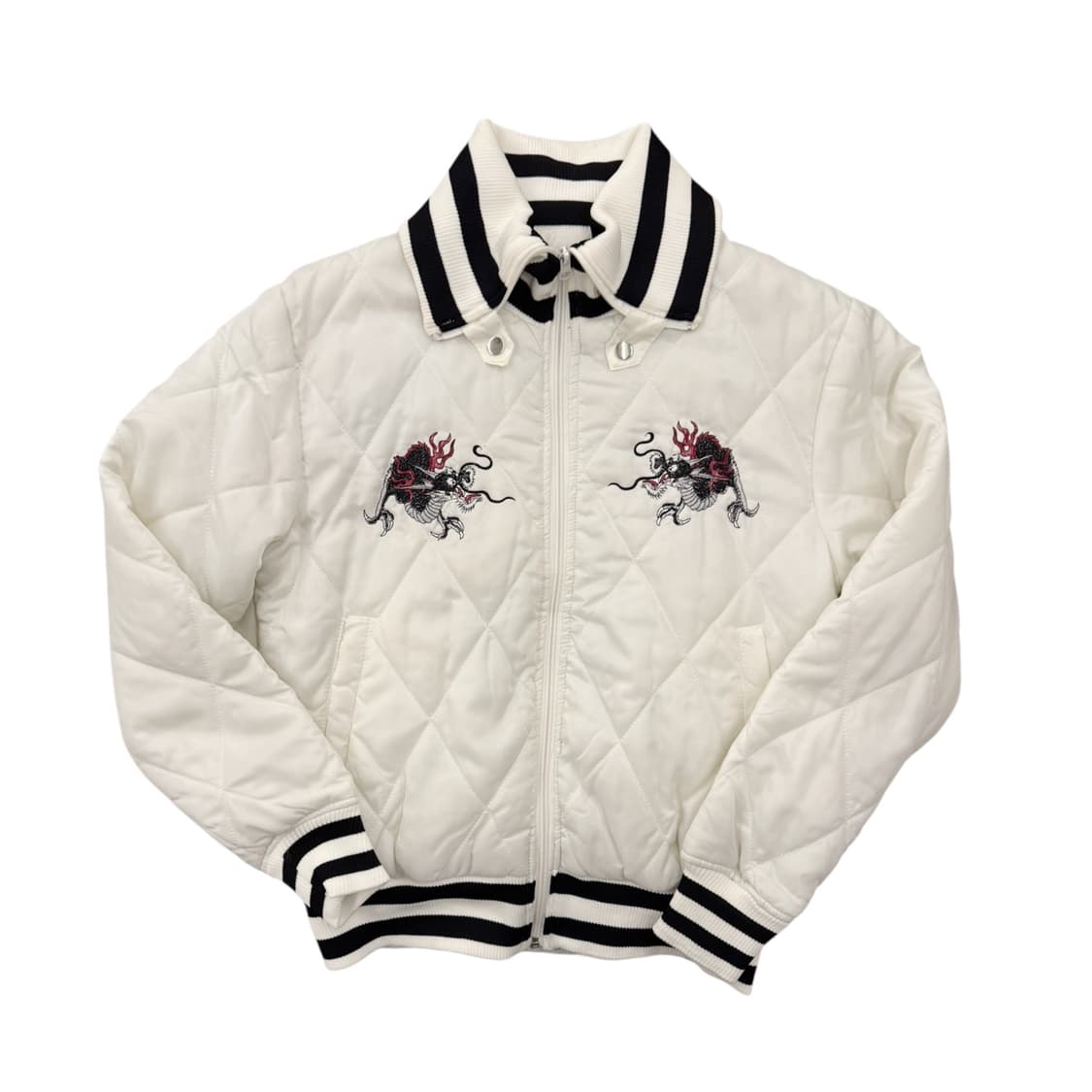 FREESUAL 패디드 수베니어 자켓 아이보리 상품이미지1