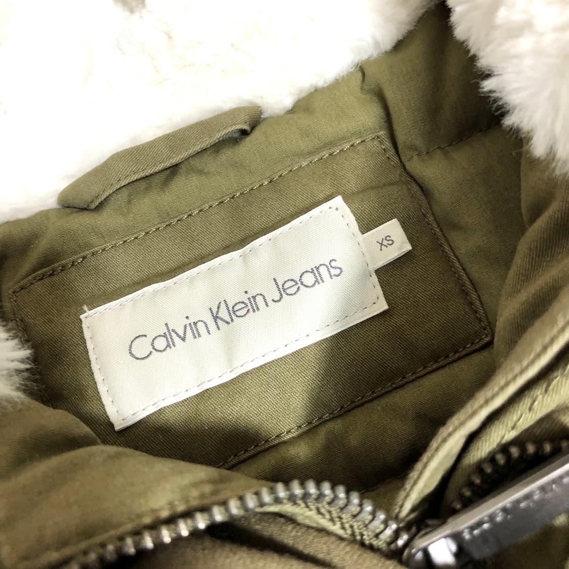 켈빈클라인 야상 패딩 xs 상품이미지2