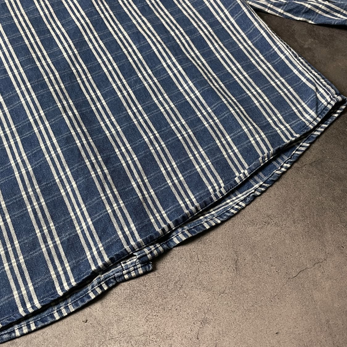 GEORGE 조지 빈티지 플랩포켓 코튼 체크 셔츠 A00672 상품이미지8