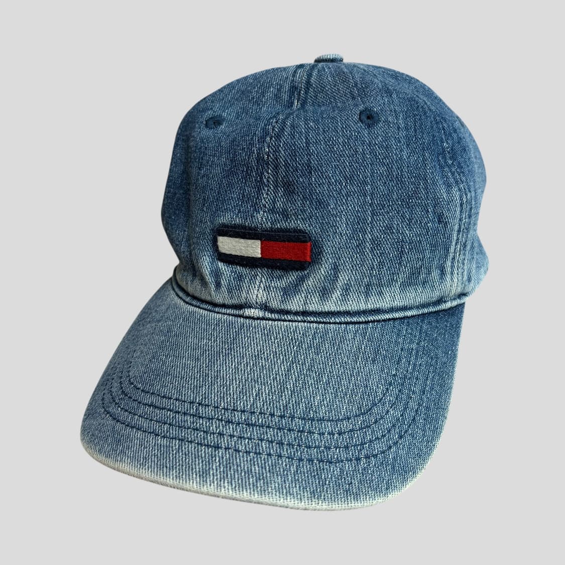 (OS)타미힐피거 데님 볼캡 모자 상품이미지2