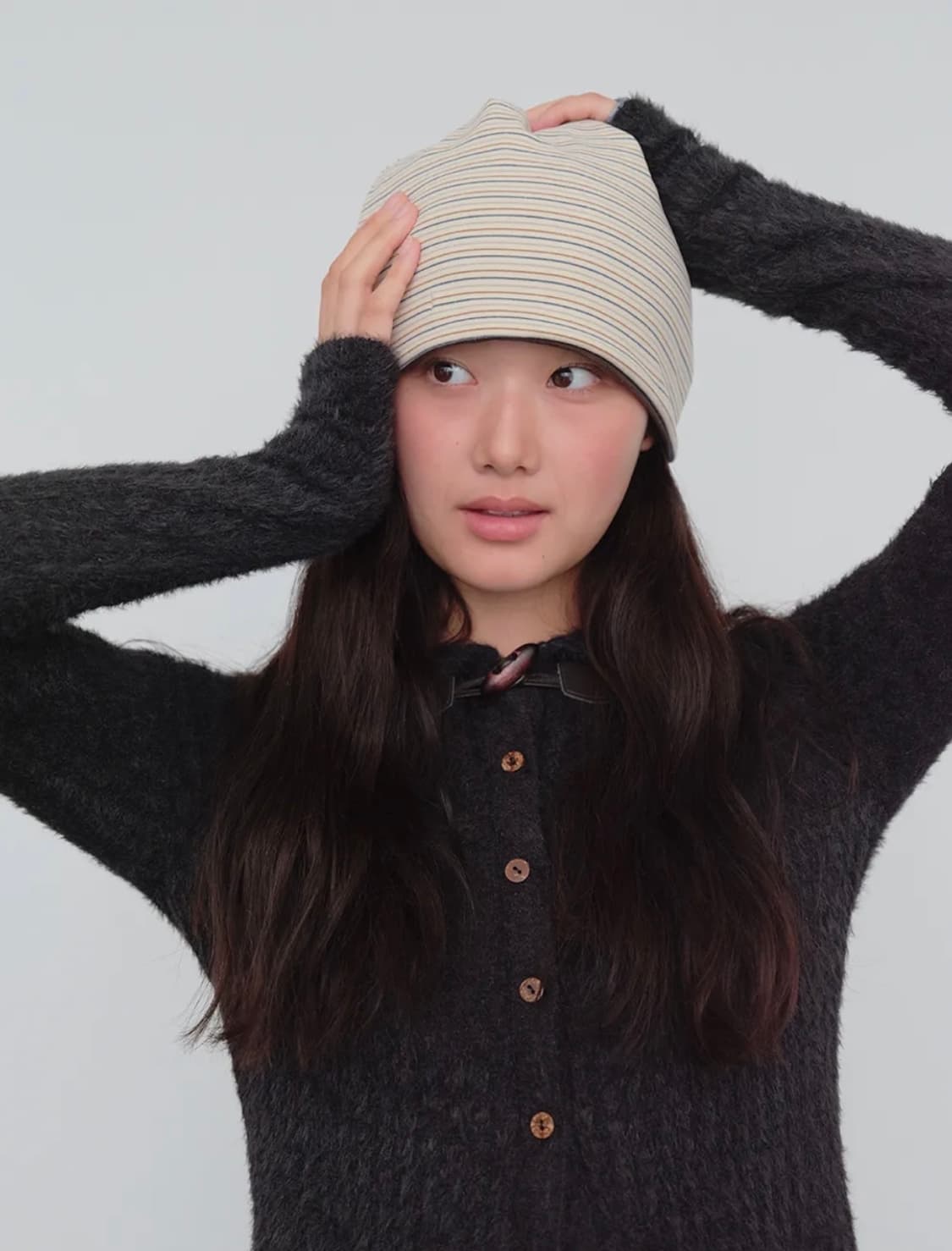 무음 리버시블 플립 비니 상품이미지2