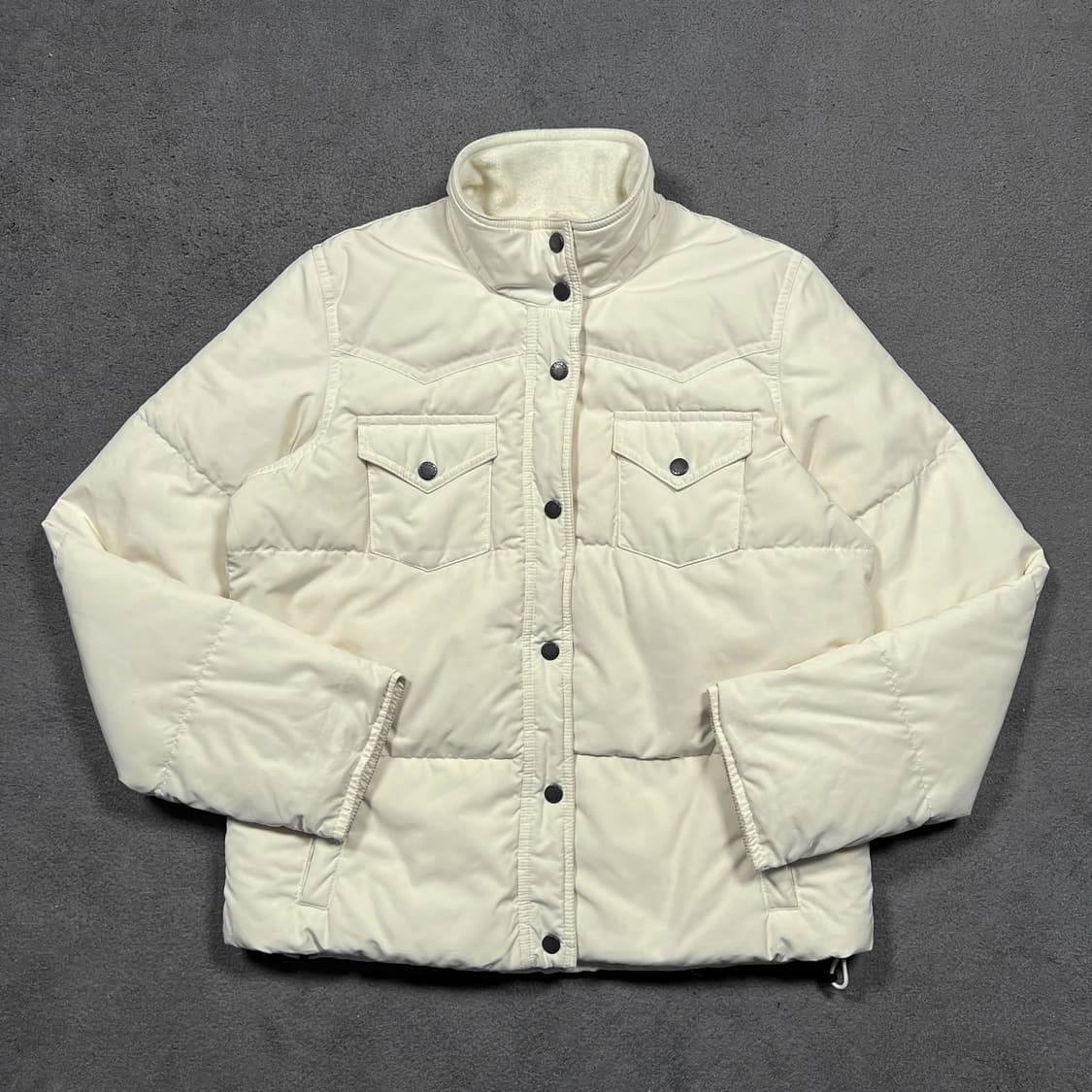 폴로 아이보리 웨스턴 패딩 자켓 상품이미지2