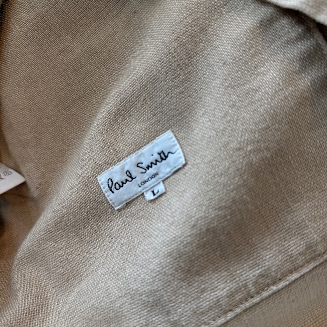 폴스미스 일본 생산 마혼방 아노락 셔츠 상품이미지5