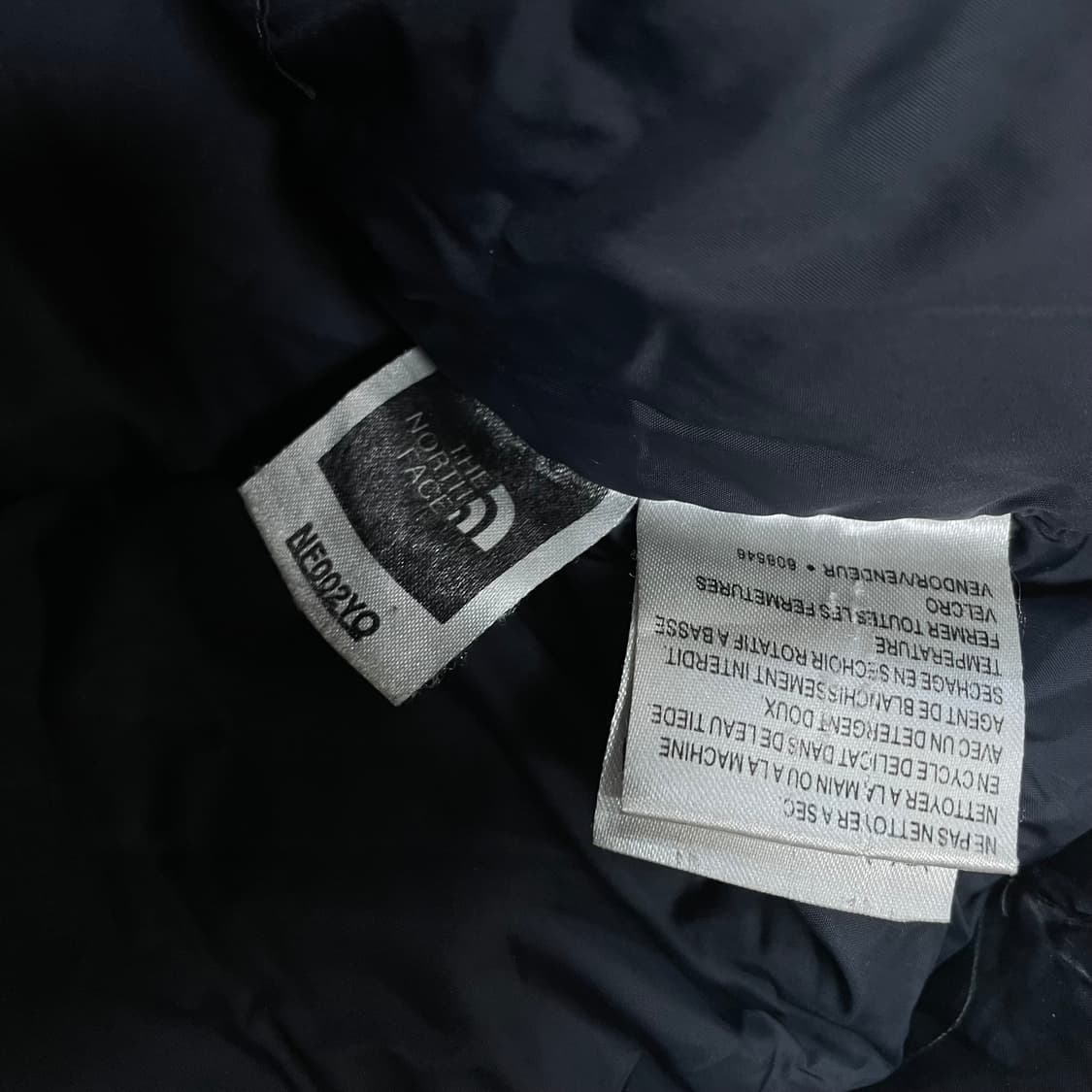 노스페이스 og 눕시900 구스 다운 패딩 블랙 상품이미지5
