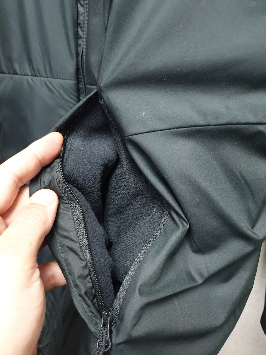 [남95~100] 나이키 드라이아카데미 후드패딩 블랙 상품이미지6