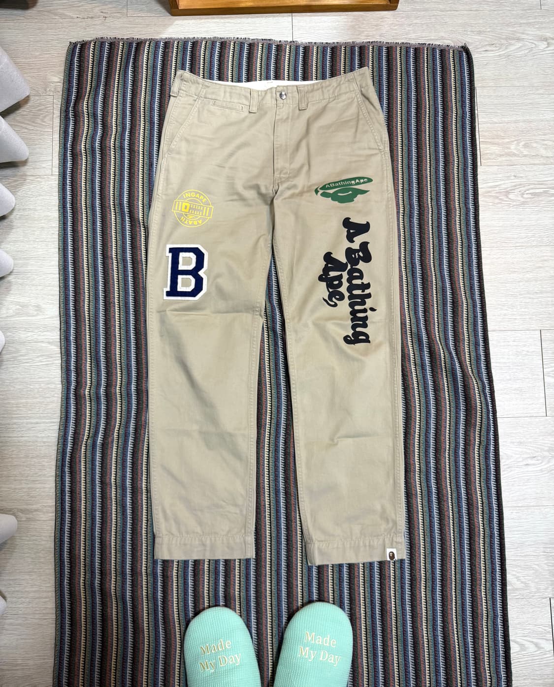 베이프 워크 치노 팬츠 상품이미지1