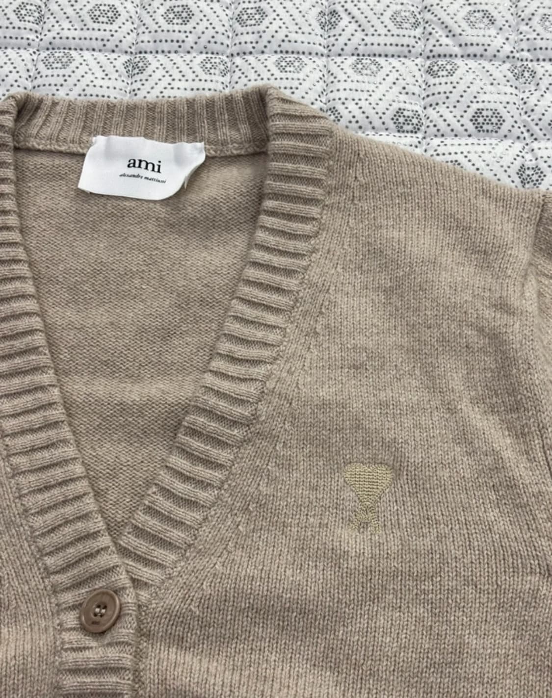 아미 AMI 97% 캐시미어 가디건 ~55 오버핏 상품이미지6