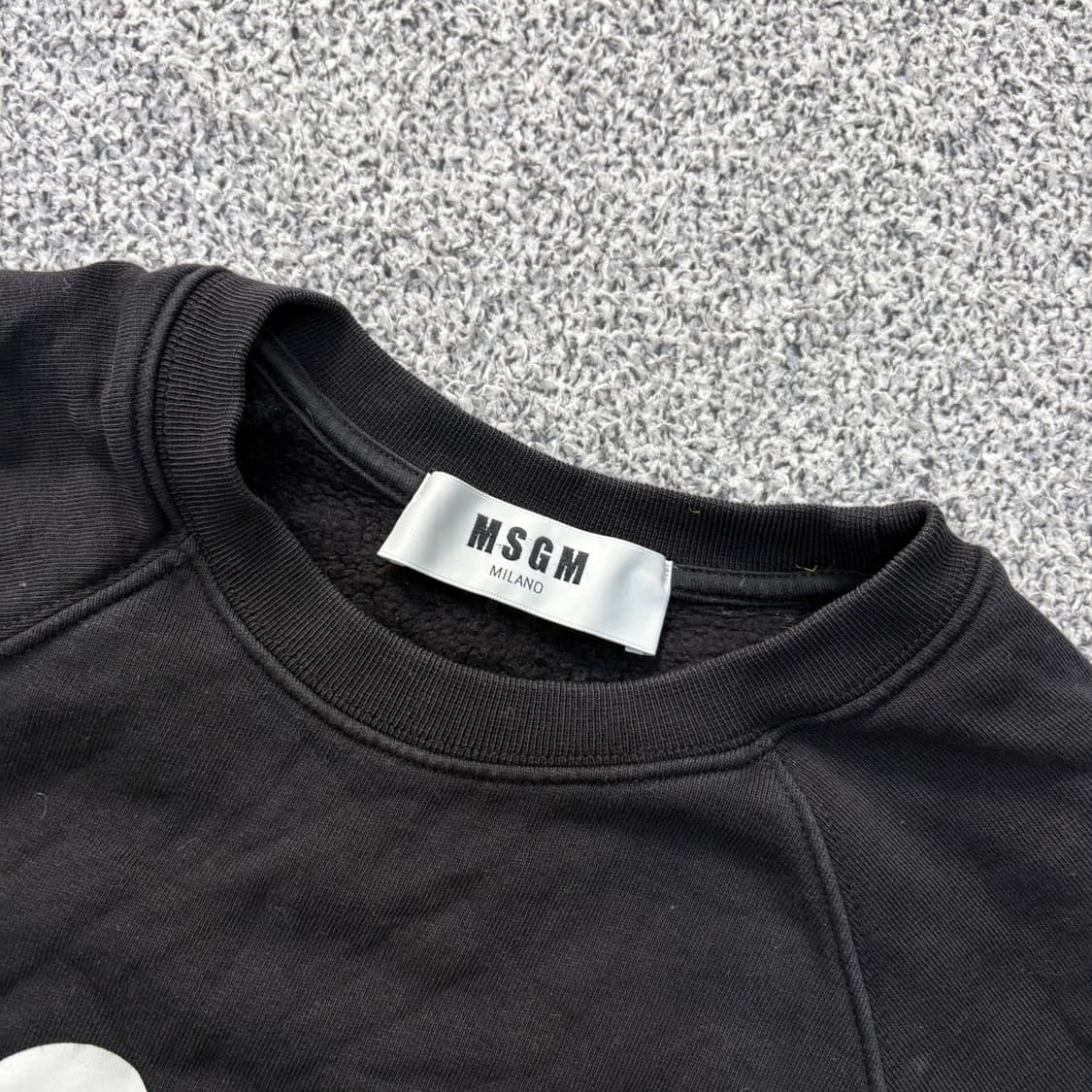 XS MSGM 여성 기모 맨투맨 0402J 상품이미지2