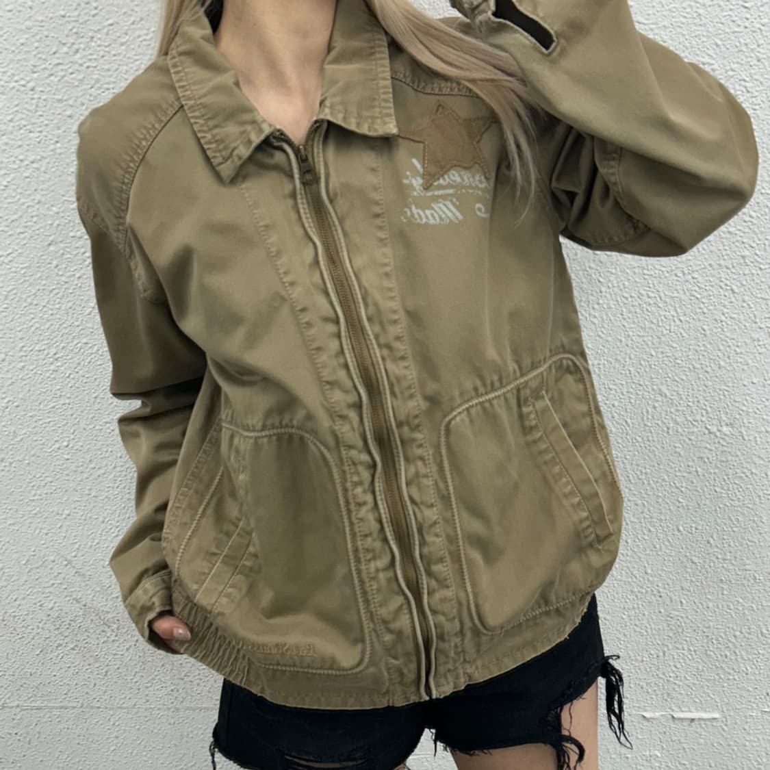리바이스 베이지 데님 자켓 XL 상품이미지6
