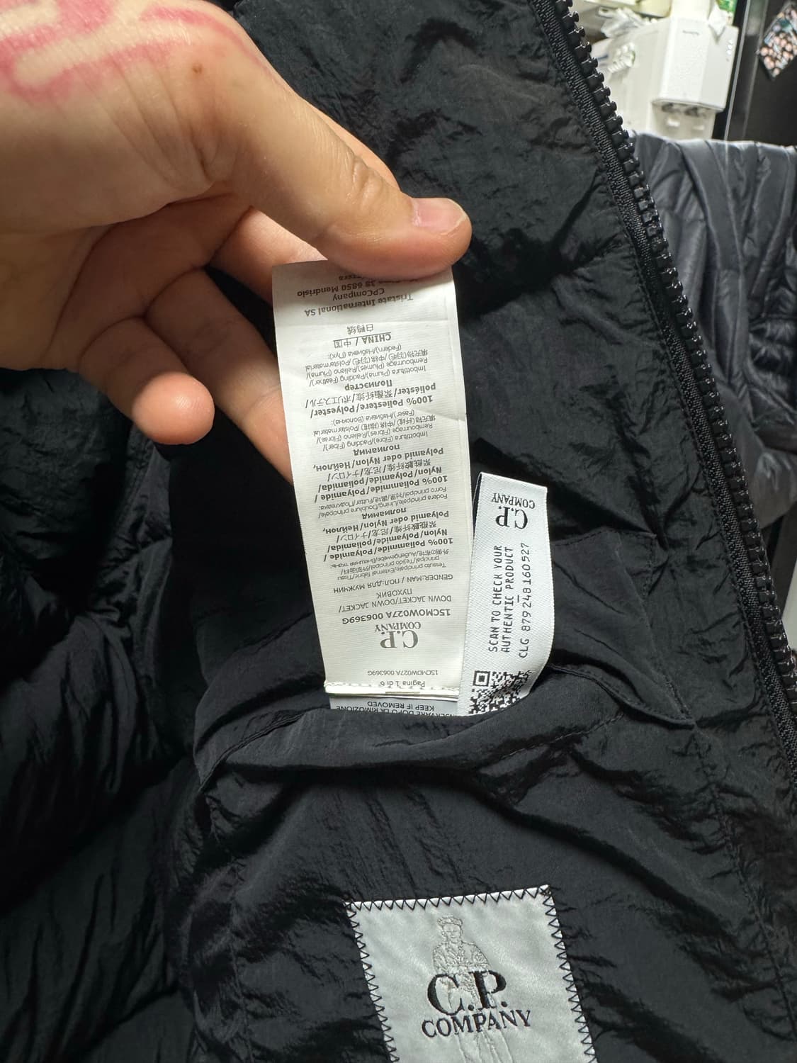 CP컴퍼니 에코크롬R 고글패딩 상품이미지5