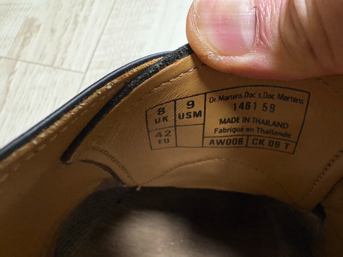 닥터마틴 1461 3홀 스무스 270 상품이미지7