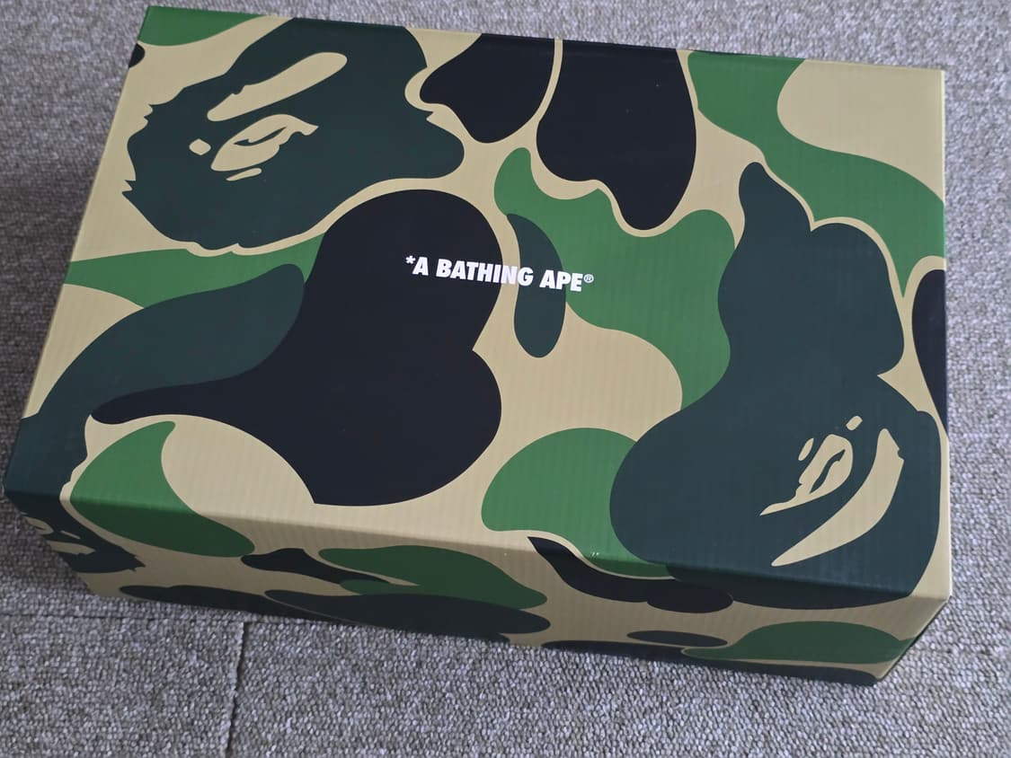 베이프 스니커즈 BAPE SK8 STA #4 8.5(265mm) 새제품
 상품이미지2