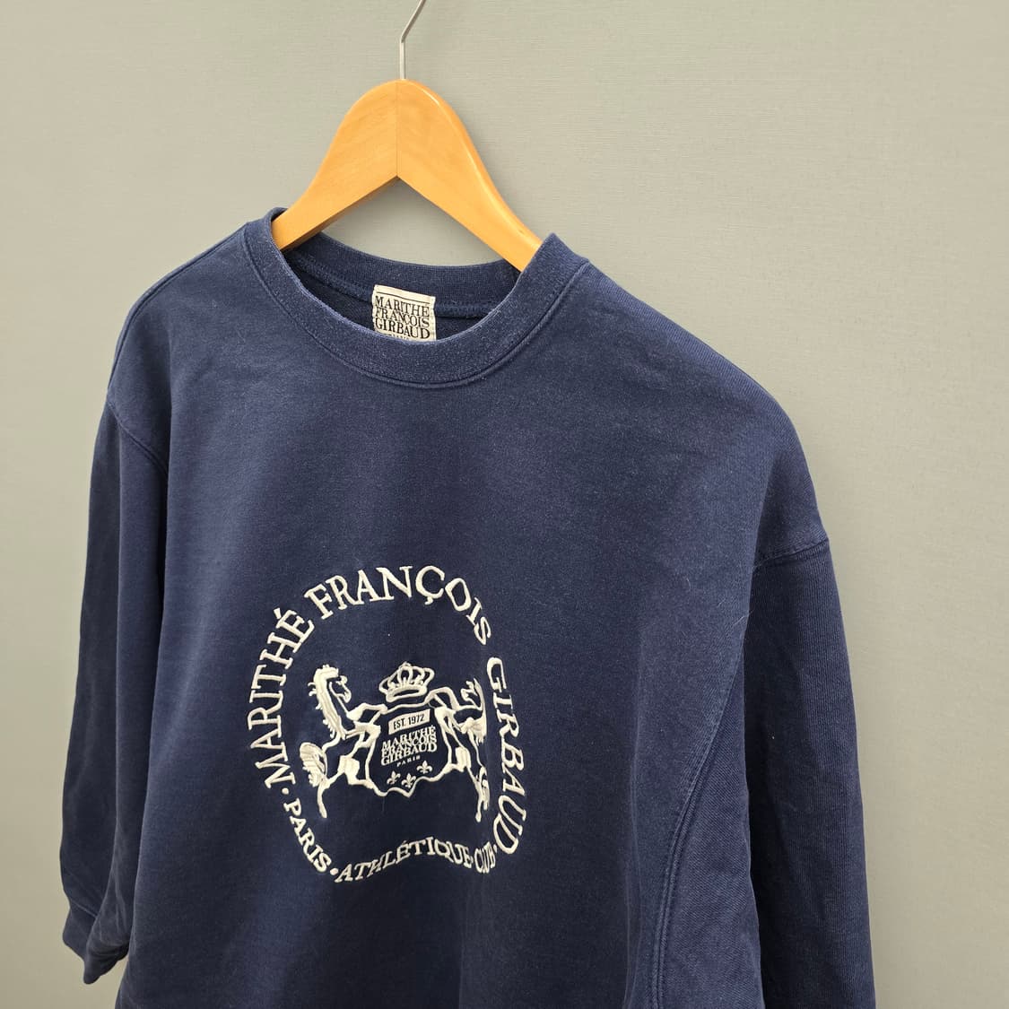 마리떼프랑소와저버 네이비 맨투맨 상품이미지3