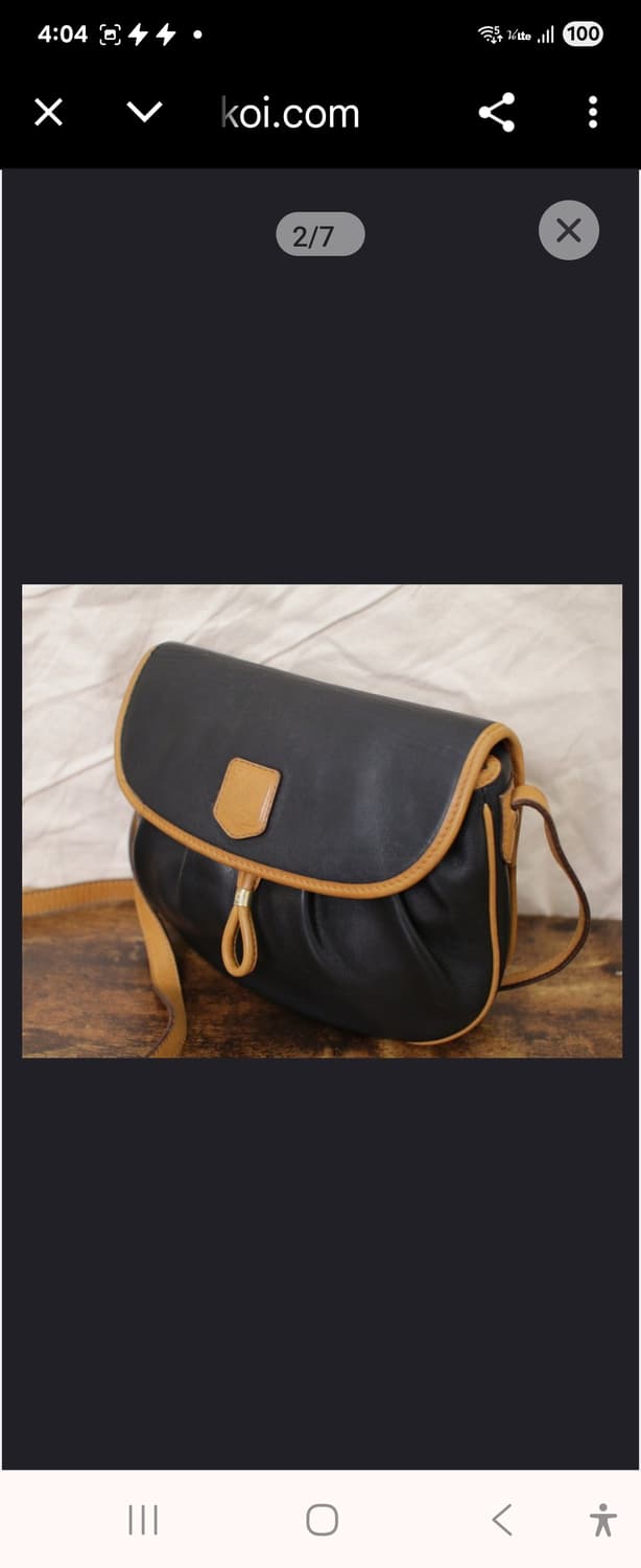 (정품)셀린느 크로스 가죽백 상품이미지1