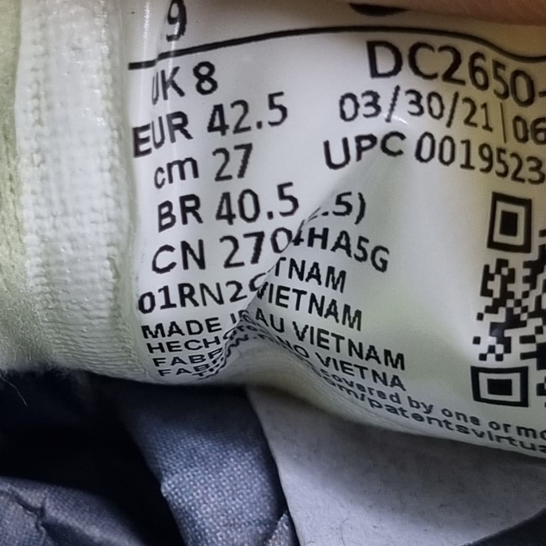 나이키 와플원 크레이터라인 운동화 270 상품이미지6