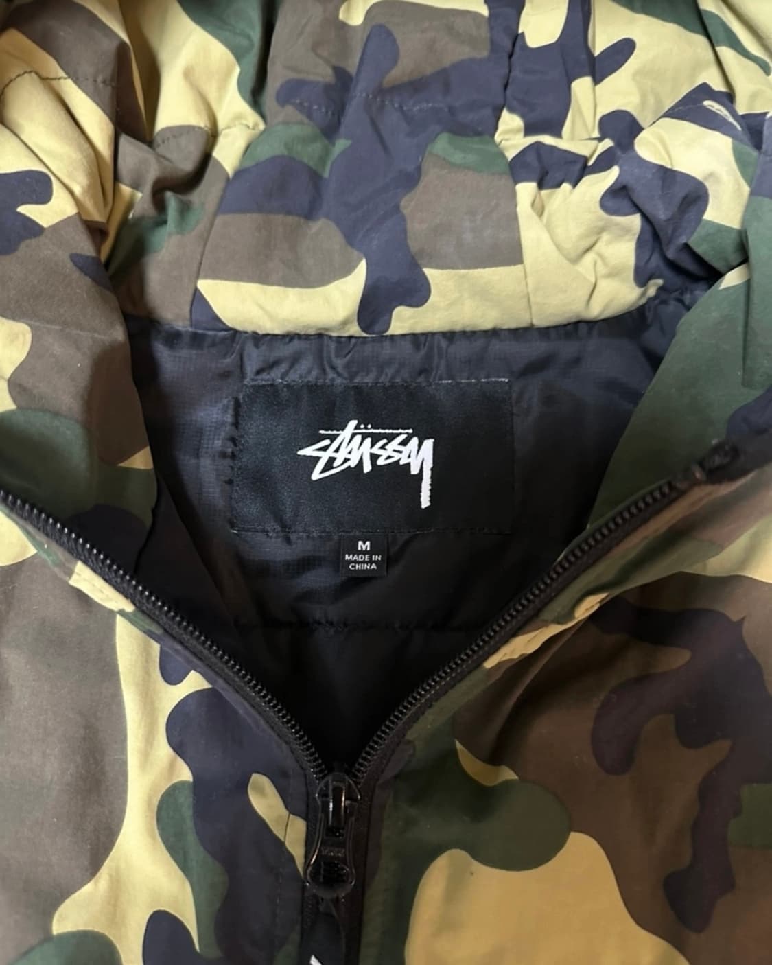 스투시 카모 패딩아노락 (M/상태굿) 상품이미지6