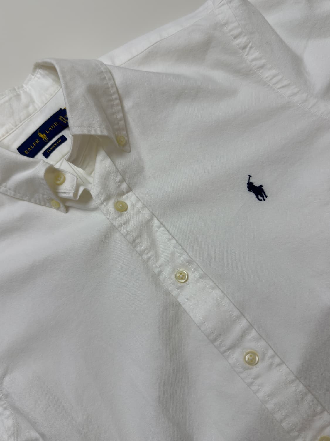 폴로랄프로렌 화이트 셔츠 클래식핏 s 상품이미지5