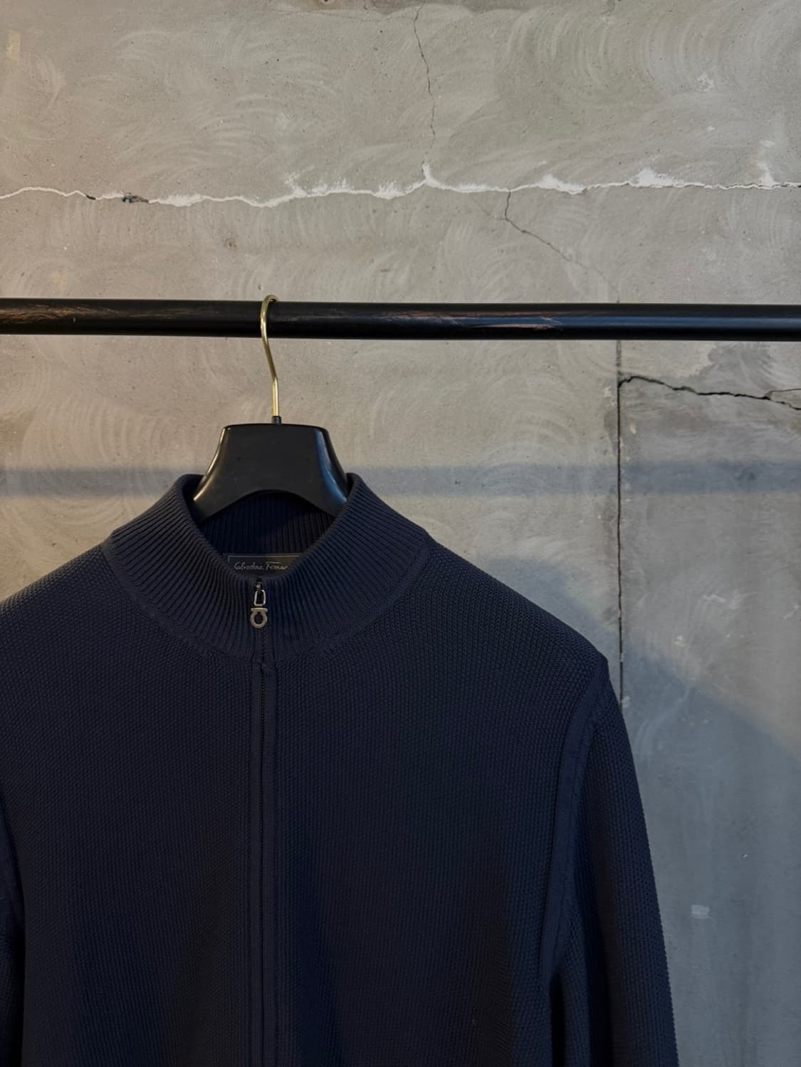 살바토레 페라가모 짚업 가디건 100~105 상품이미지5